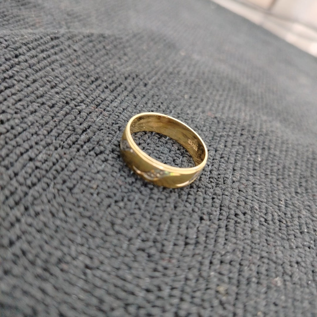 ARGOLLA ORO COMBINADO 10 K 2.5 GRMS (SEMINUEVO)