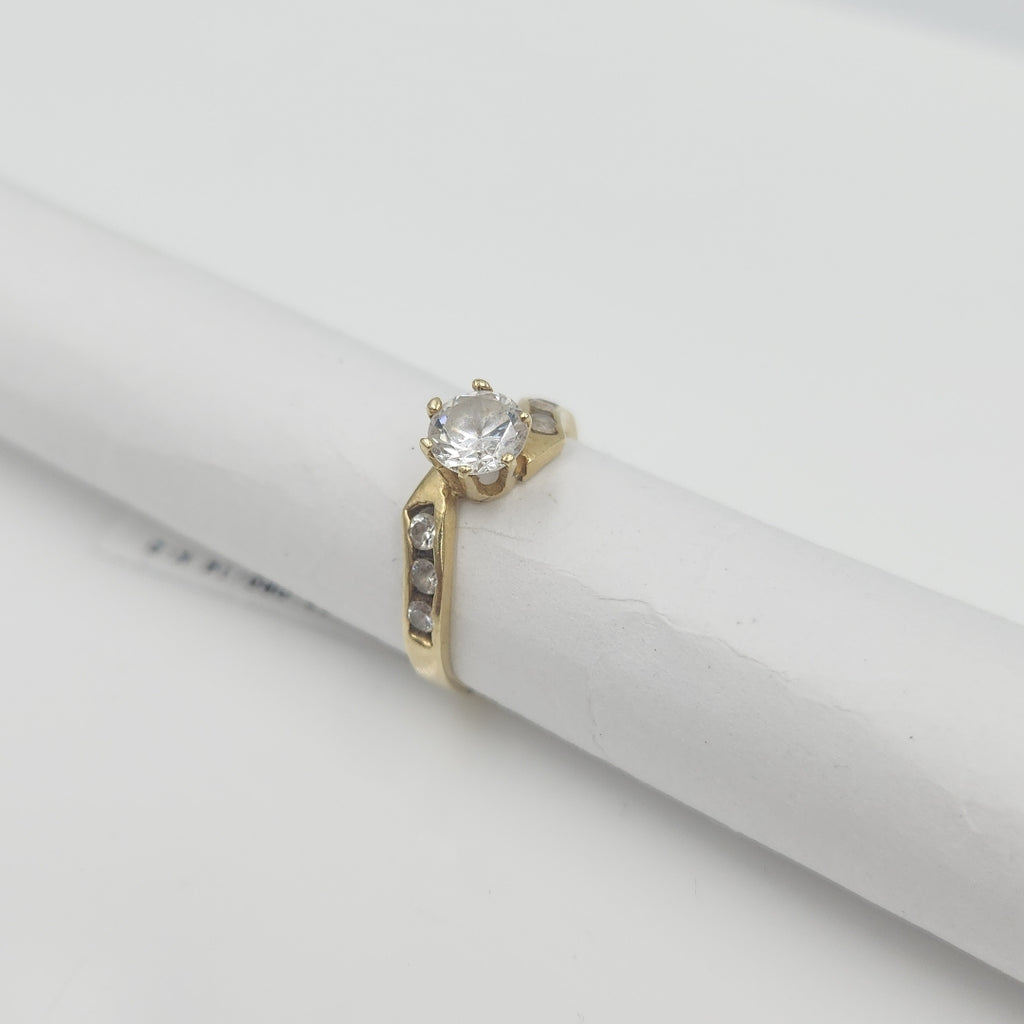 SOLITARIO ORO 14 K 2,60 GRMS (SEMINUEVO)