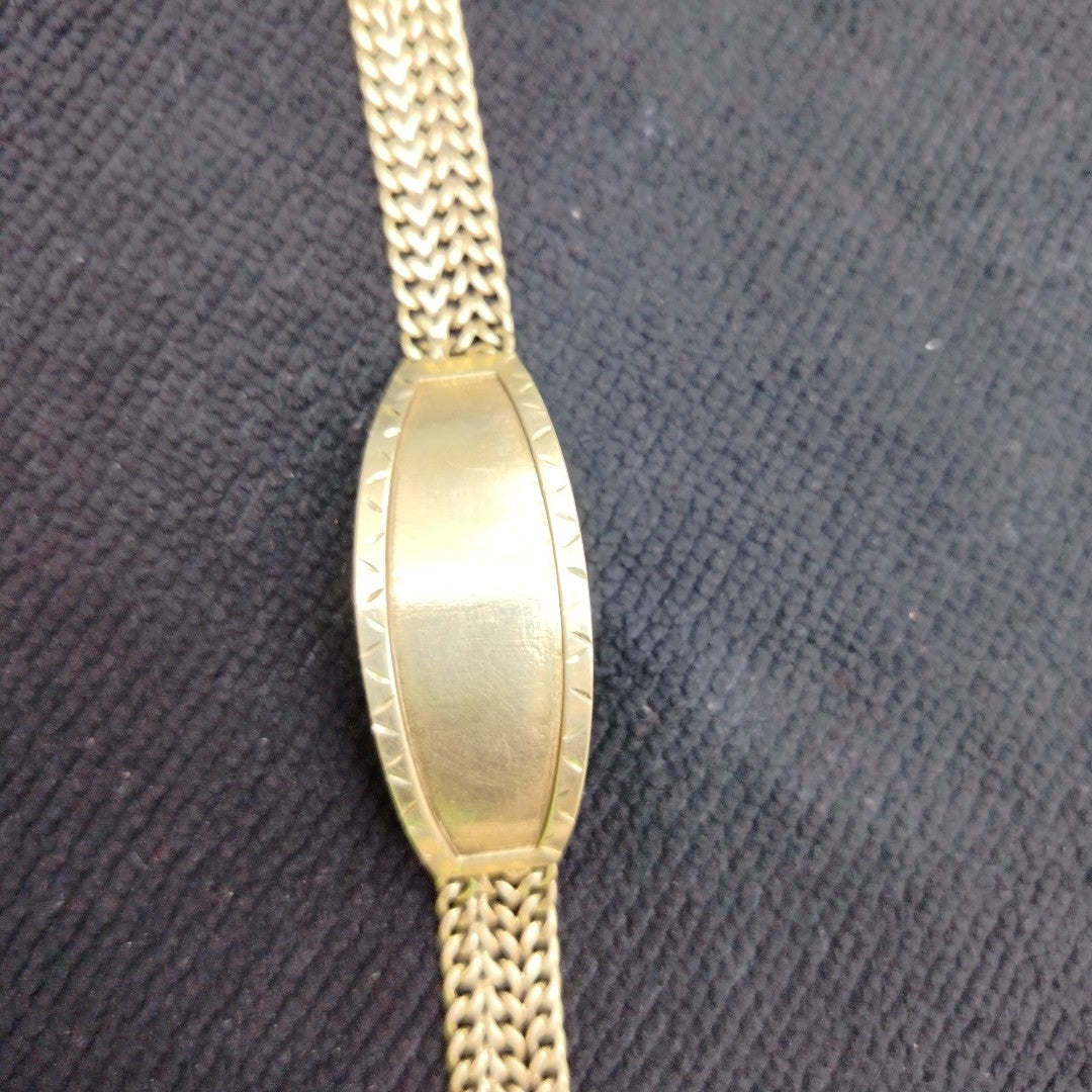 ESCLAVA ORO 10 K 18.9 GRMS (SEMINUEVO)