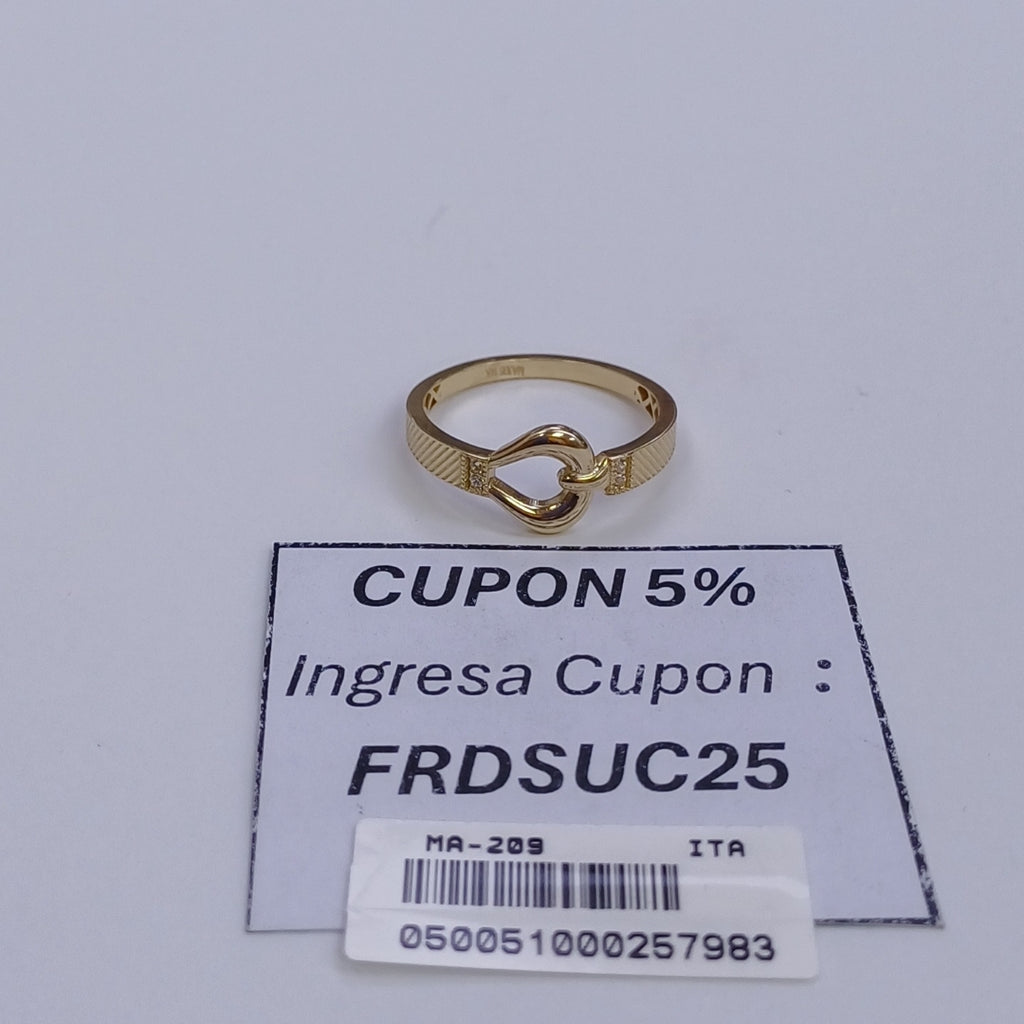 ANILLOS DAMA ORO 14K 1.6 (NUEVO)