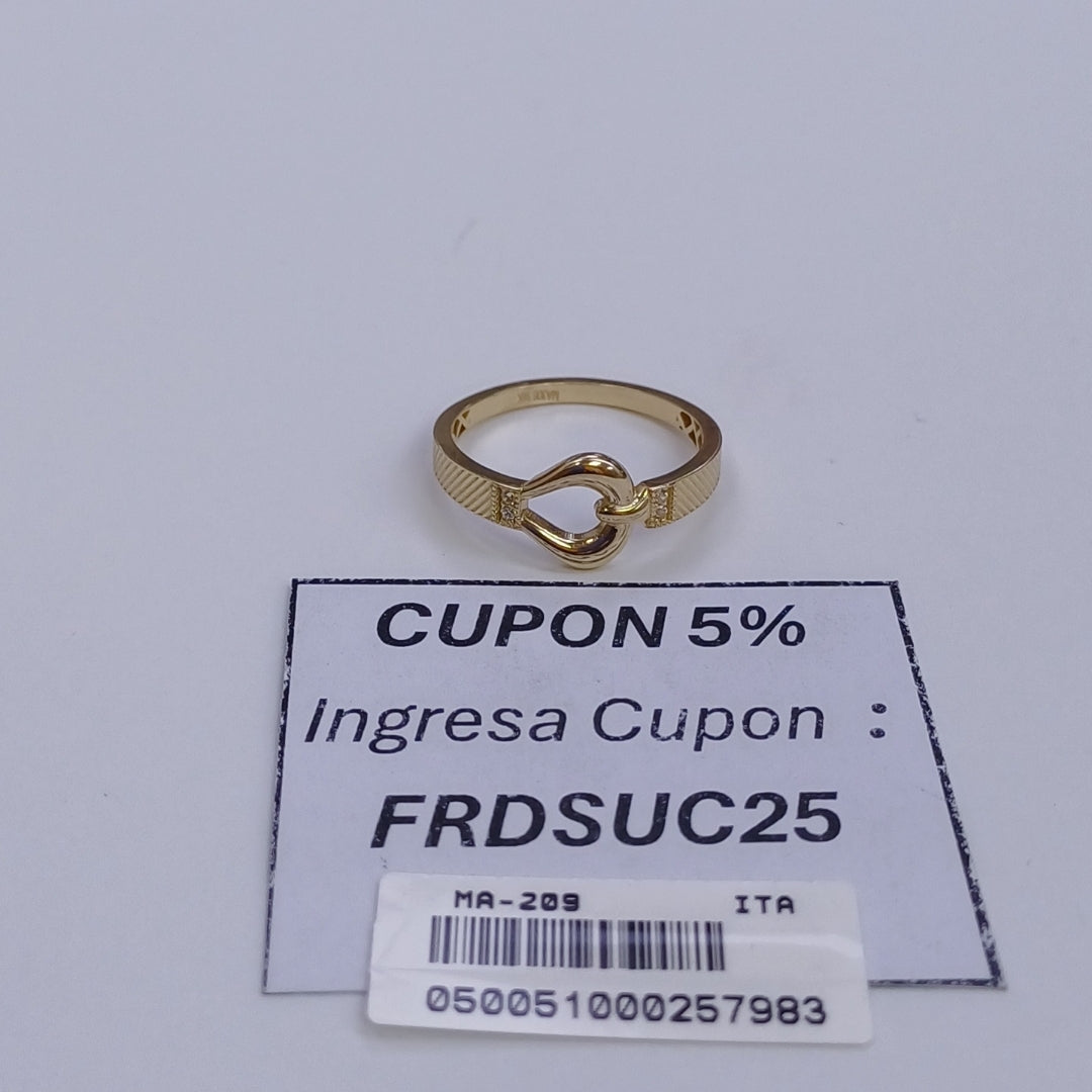 ANILLOS DAMA ORO 14K 1.6 (NUEVO)