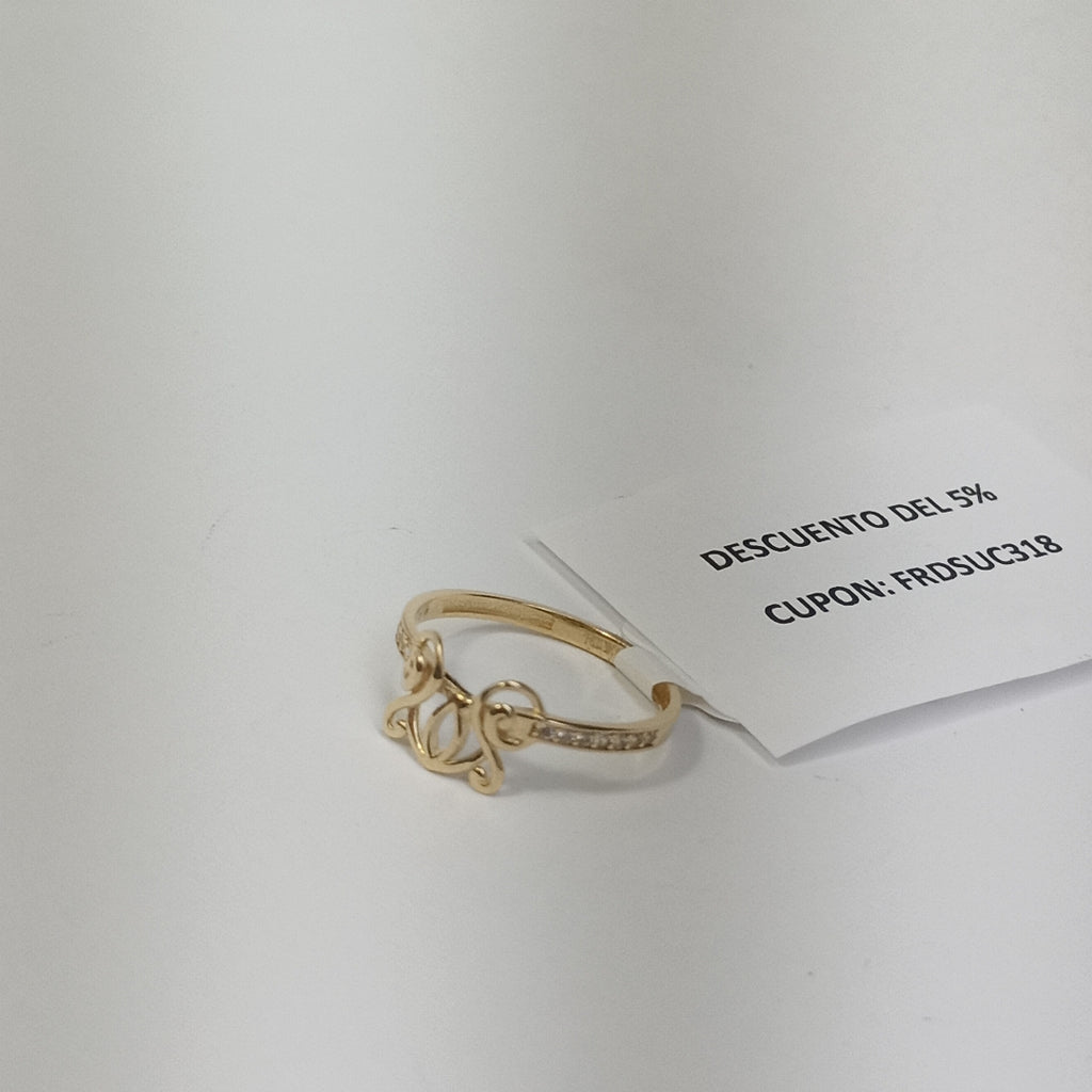 ANILLOS DAMA ORO 14K 1.4 (NUEVO)