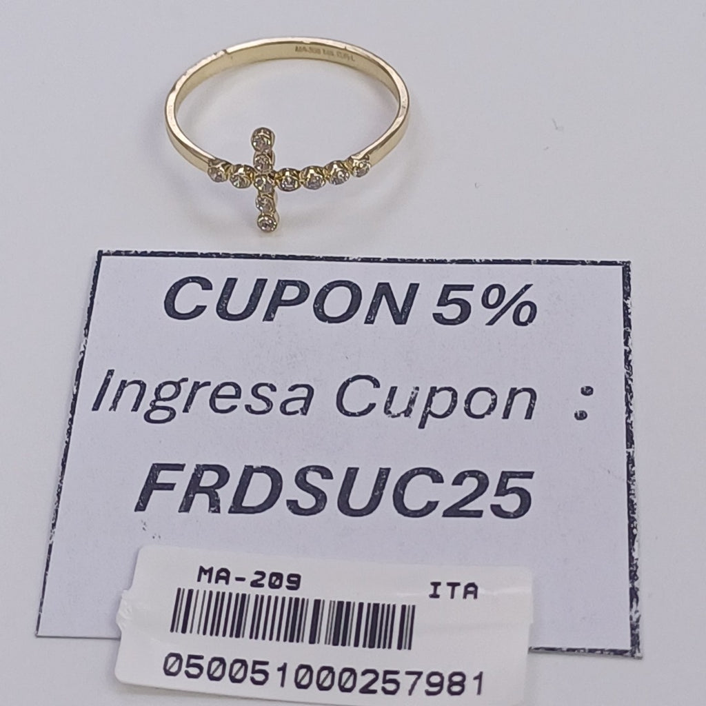 ANILLOS DAMA ORO 14K 1.1 (NUEVO)