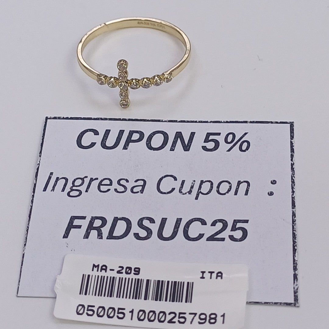 ANILLOS DAMA ORO 14K 1.1 (NUEVO)