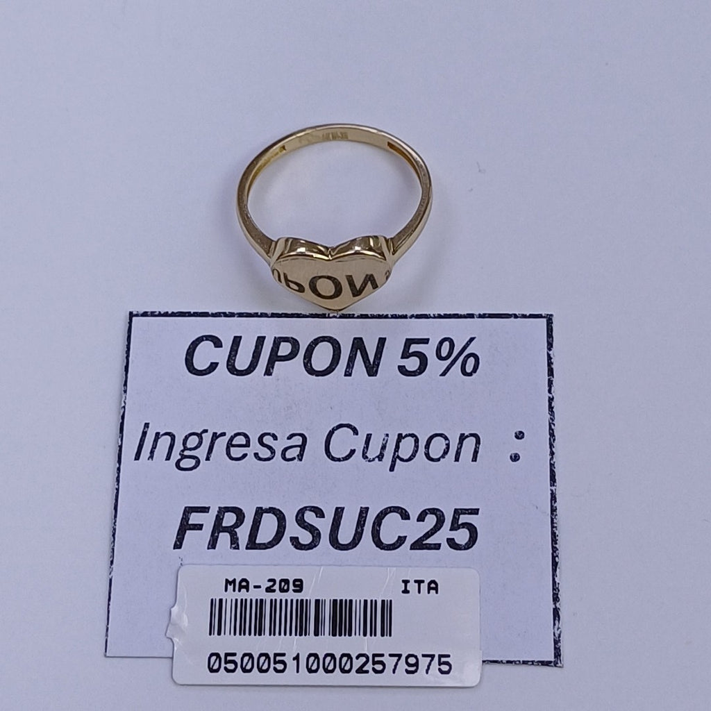 ANILLOS DAMA ORO 14K 1.7 (NUEVO)