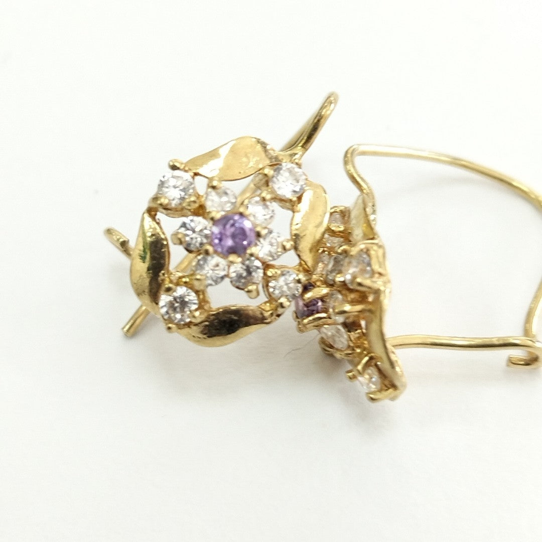 ARETES PAR ORO 10 K 1.3 GRMS (SEMINUEVO)