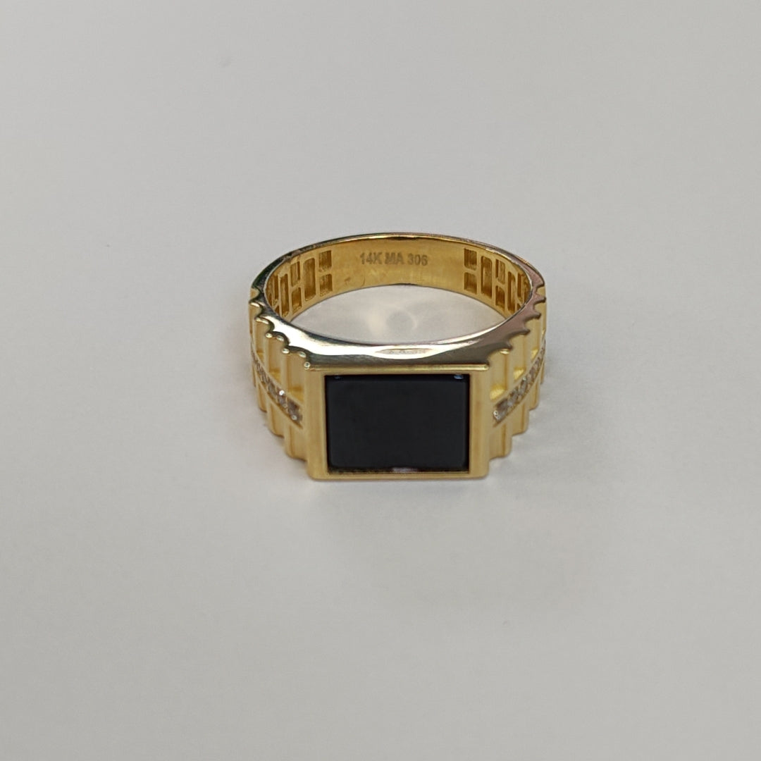 ANILLOS CABALLERO ORO 14K 6.6 (NUEVO)
