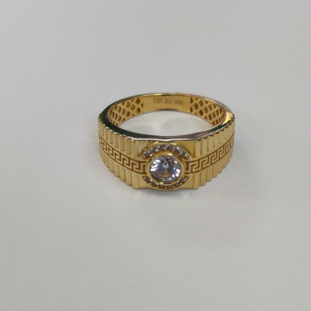ANILLOS CABALLERO ORO 14K 4.4 (NUEVO)