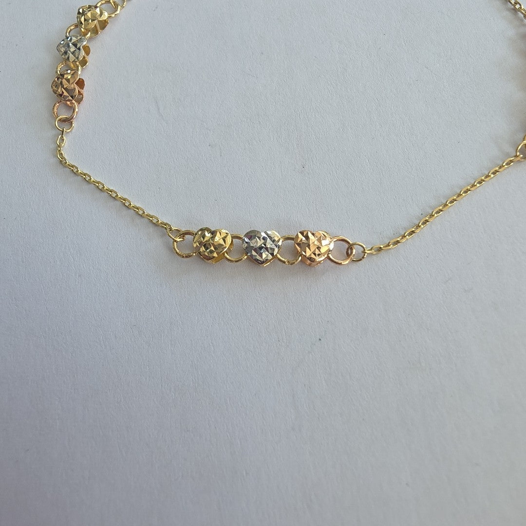 PULSERAS DAMA ORO 14K 1.5 (NUEVO)
