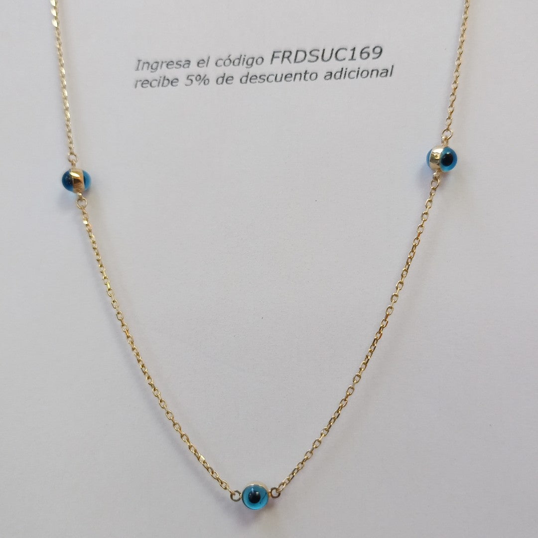 GARGANTILLA ORO 14 K 1,80 GRMS (SEMINUEVO)