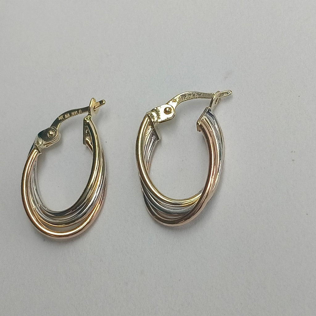 ARRACADAS ORO 14K 1.5 (NUEVO)