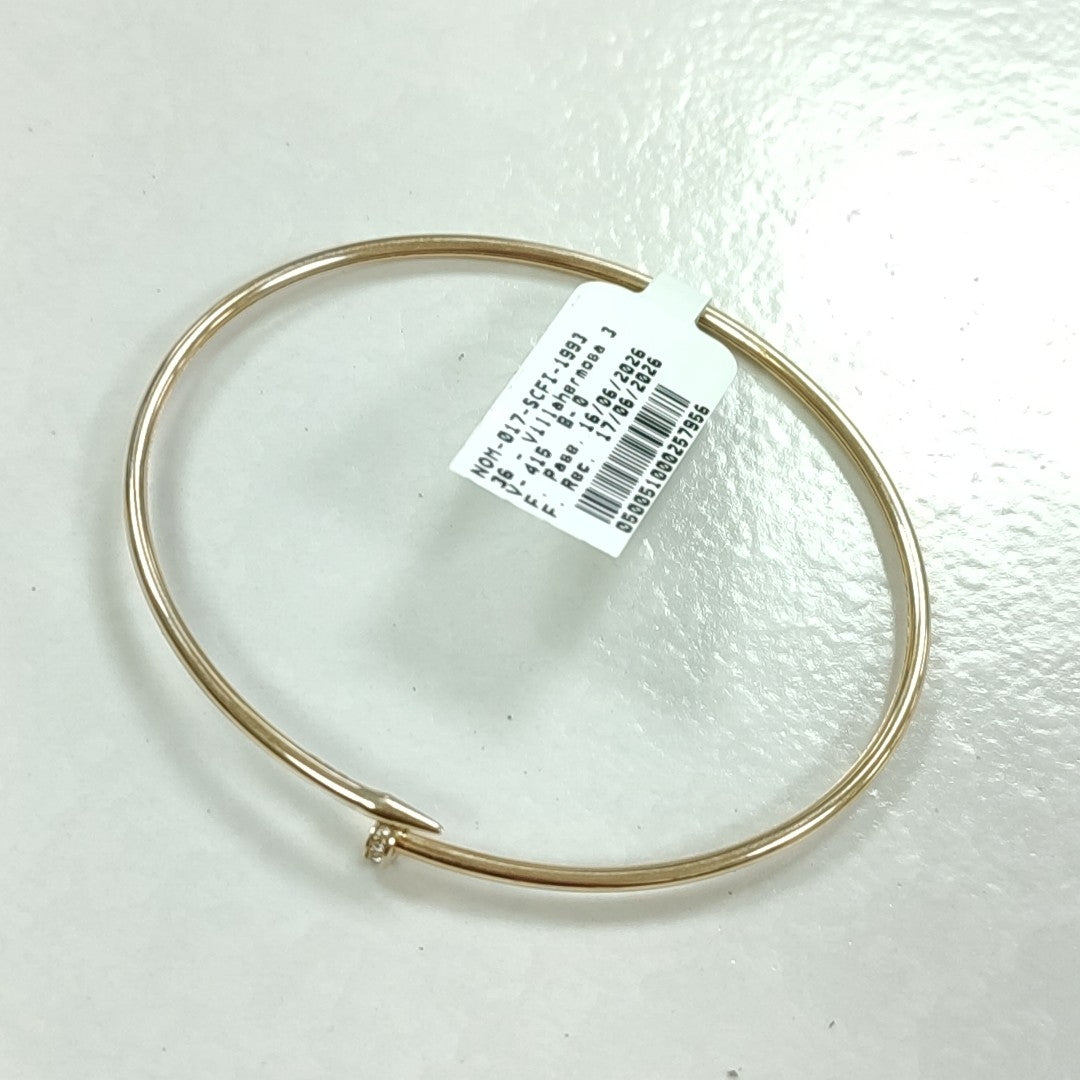 PULSERA CLAVO ORO 14K 2.9 (NUEVO)