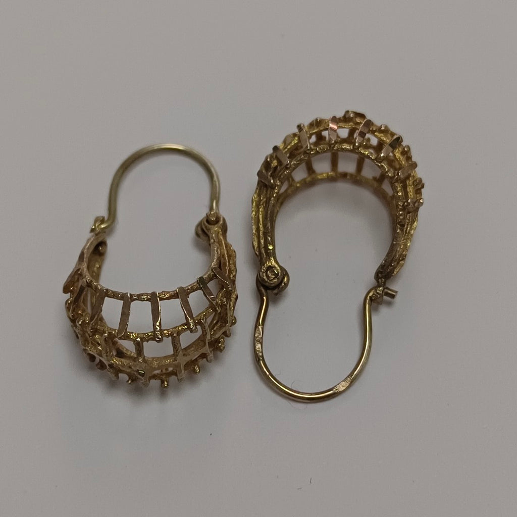 ARETES PAR ORO 10 K 1,90 GRMS (SEMINUEVO)