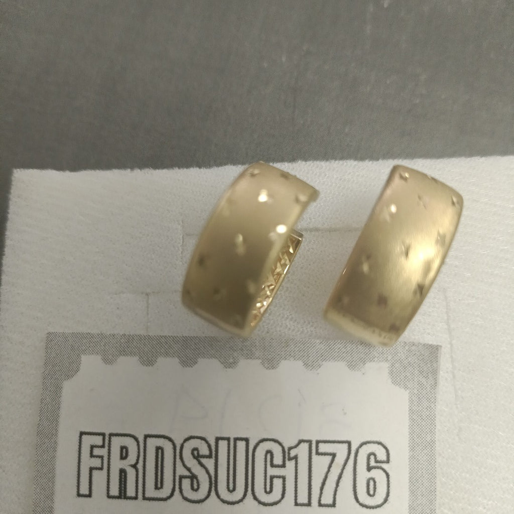 ARRACADAS PAR ORO 14 K 3.6 GRMS (SEMINUEVO)