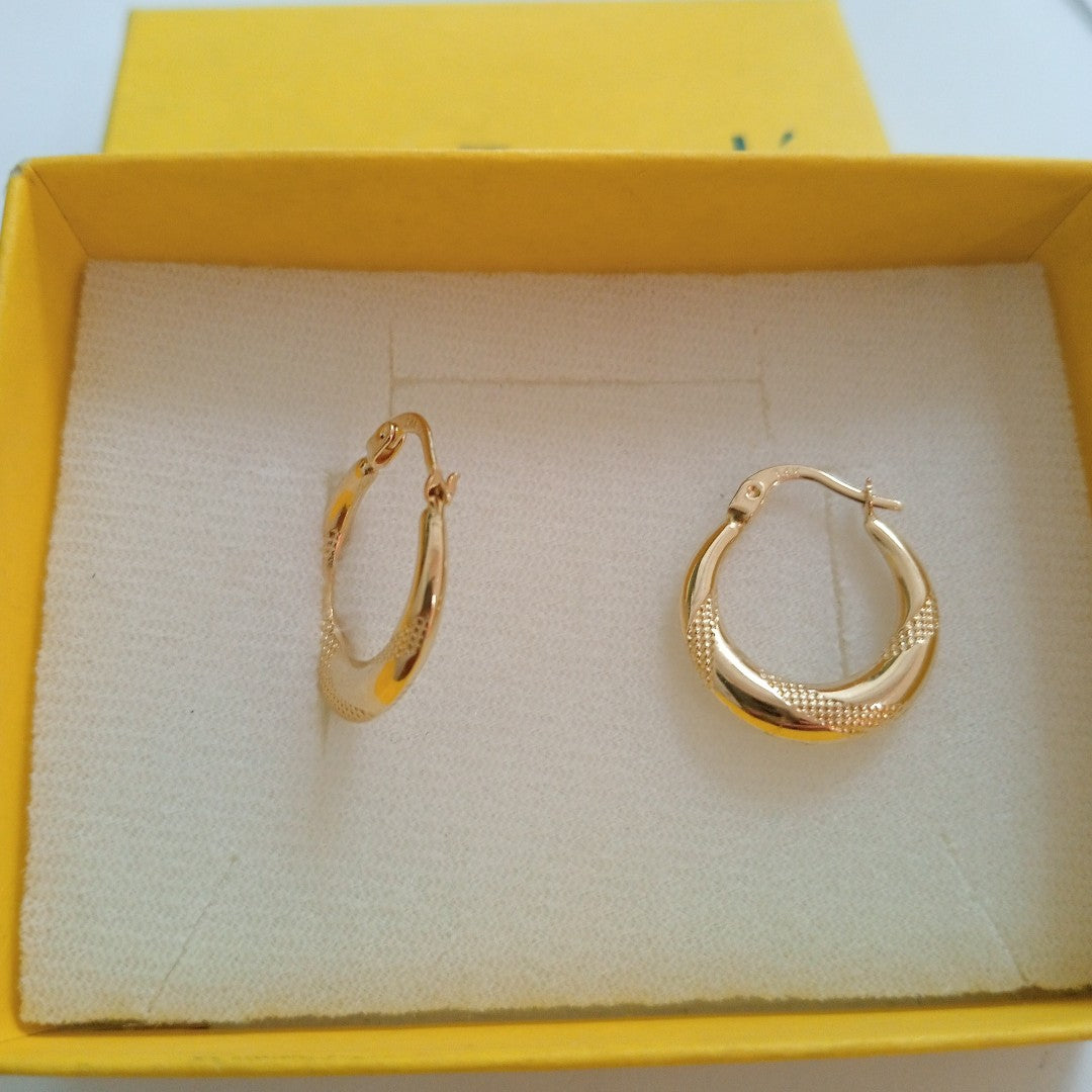 ARRACADAS ORO 14K 1.7 (NUEVO)