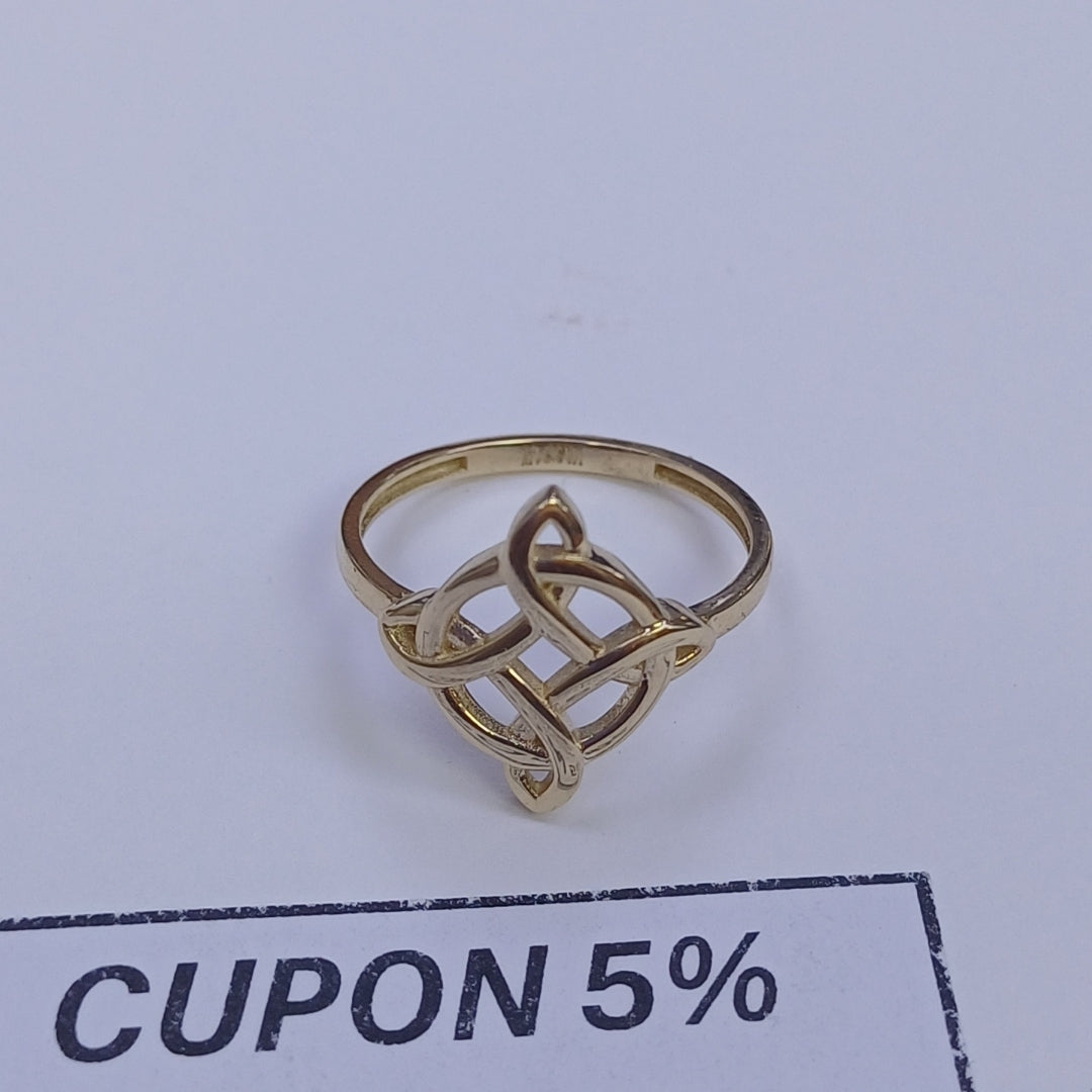 ANILLOS DAMA ORO 14K 1.5 (NUEVO)