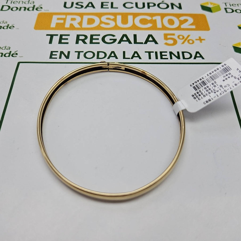 PULSERA RIGIDA ORO 14 K 6.5 GRMS (SEMINUEVO)
