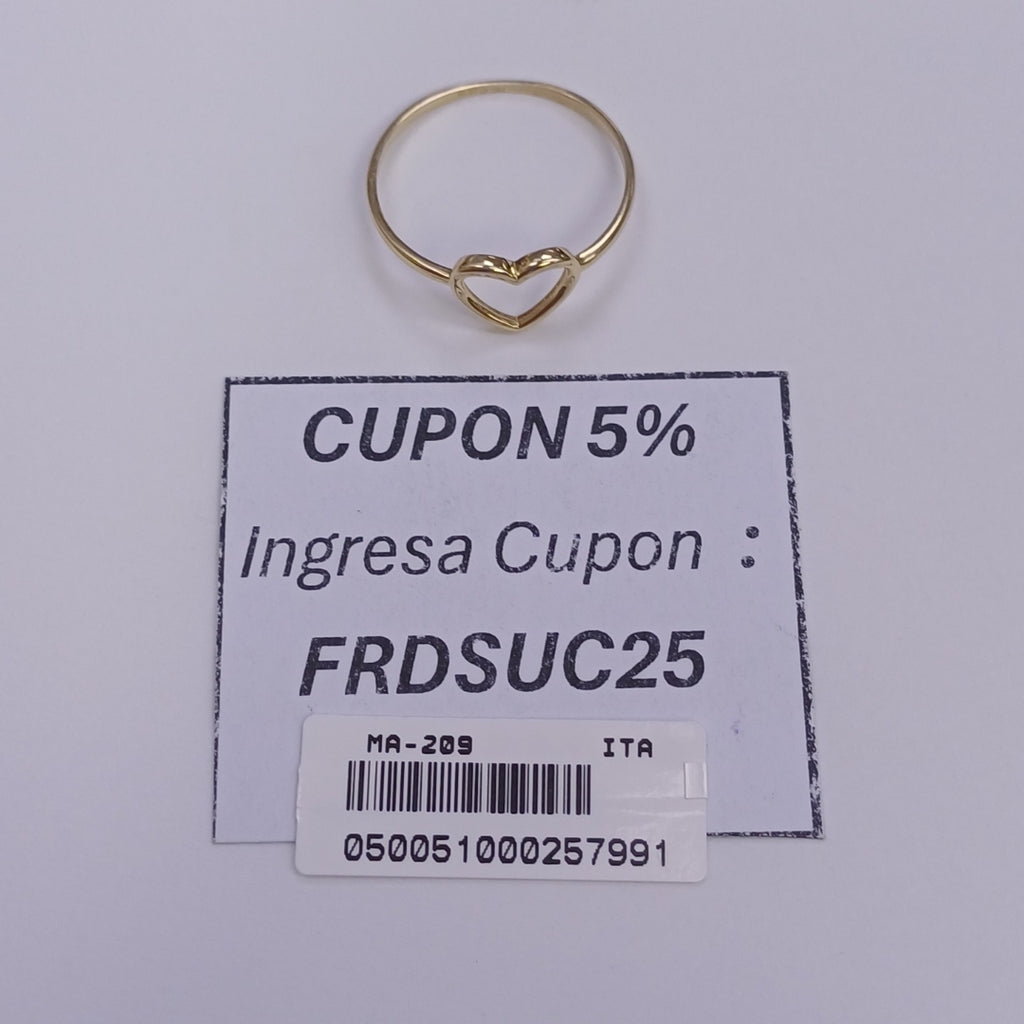 ANILLOS DAMA ORO 14K 0.9 (NUEVO)