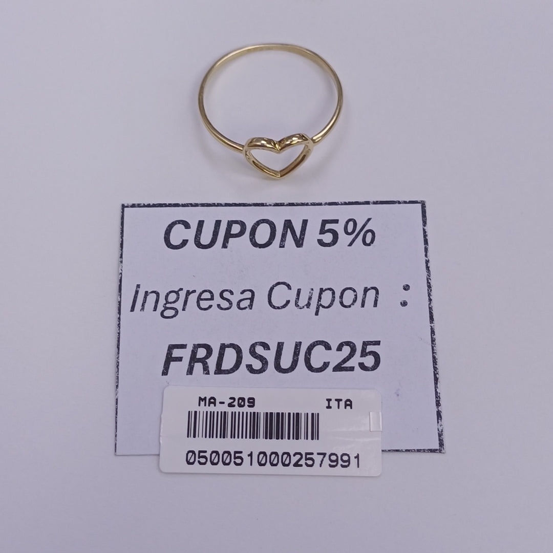 ANILLOS DAMA ORO 14K 0.9 (NUEVO)