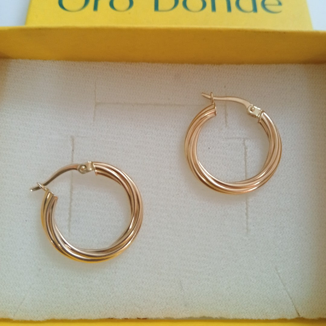 ARRACADAS ORO 14K 1.4 (NUEVO)