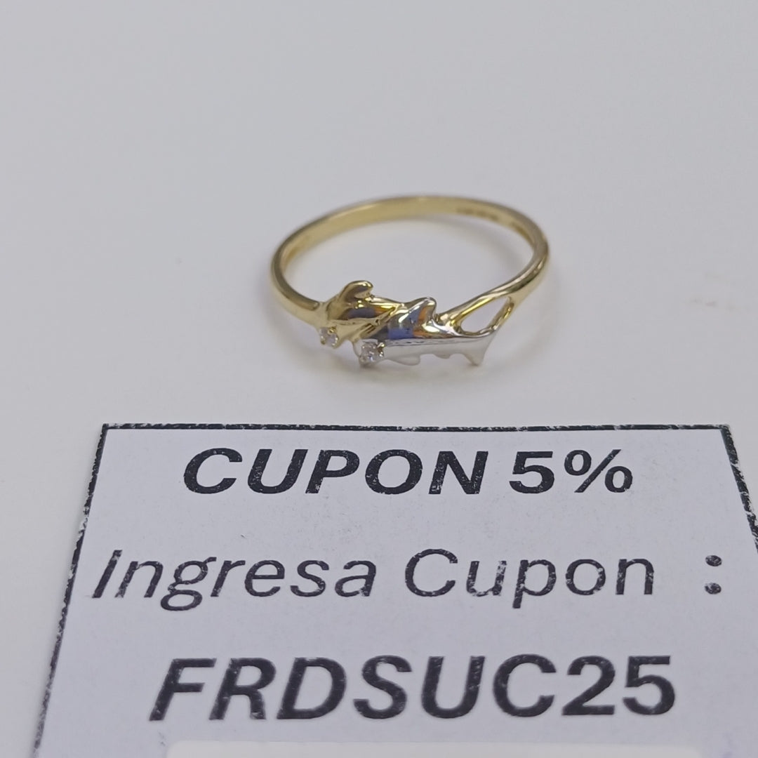 ANILLOS DAMA ORO 14K 1.5 (NUEVO)
