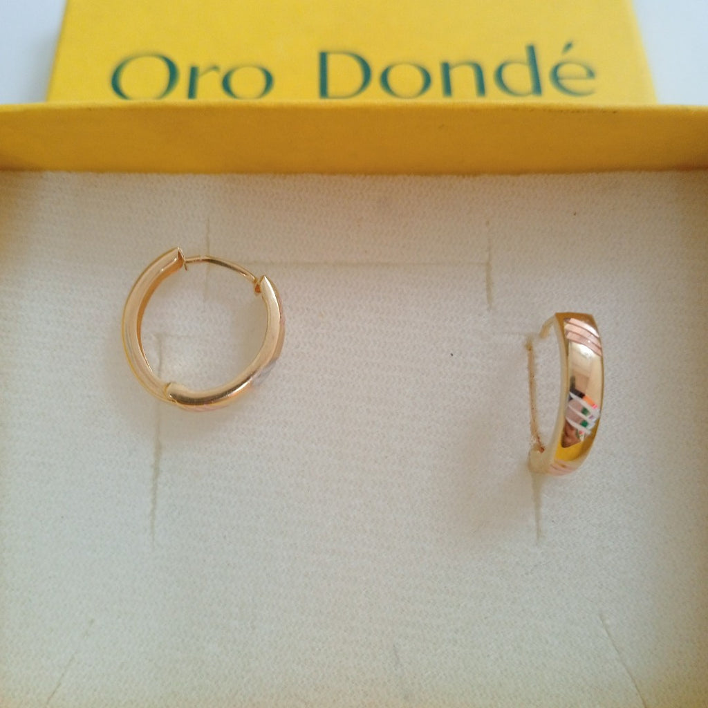 HUGGIES ORO 14K 1.7 (NUEVO)