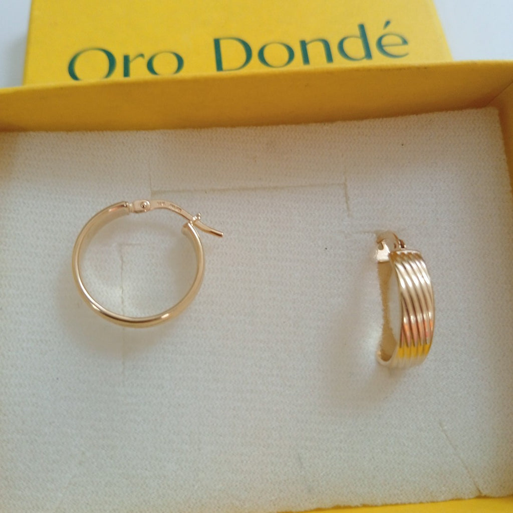 ARRACADAS ORO 14K 1.9 (NUEVO)