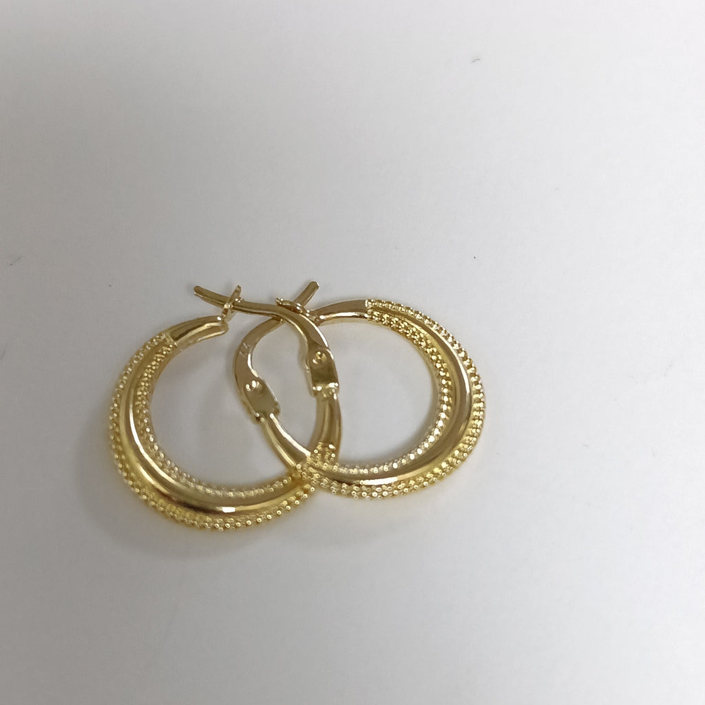 ARRACADAS ORO 14K 1.2 (NUEVO)