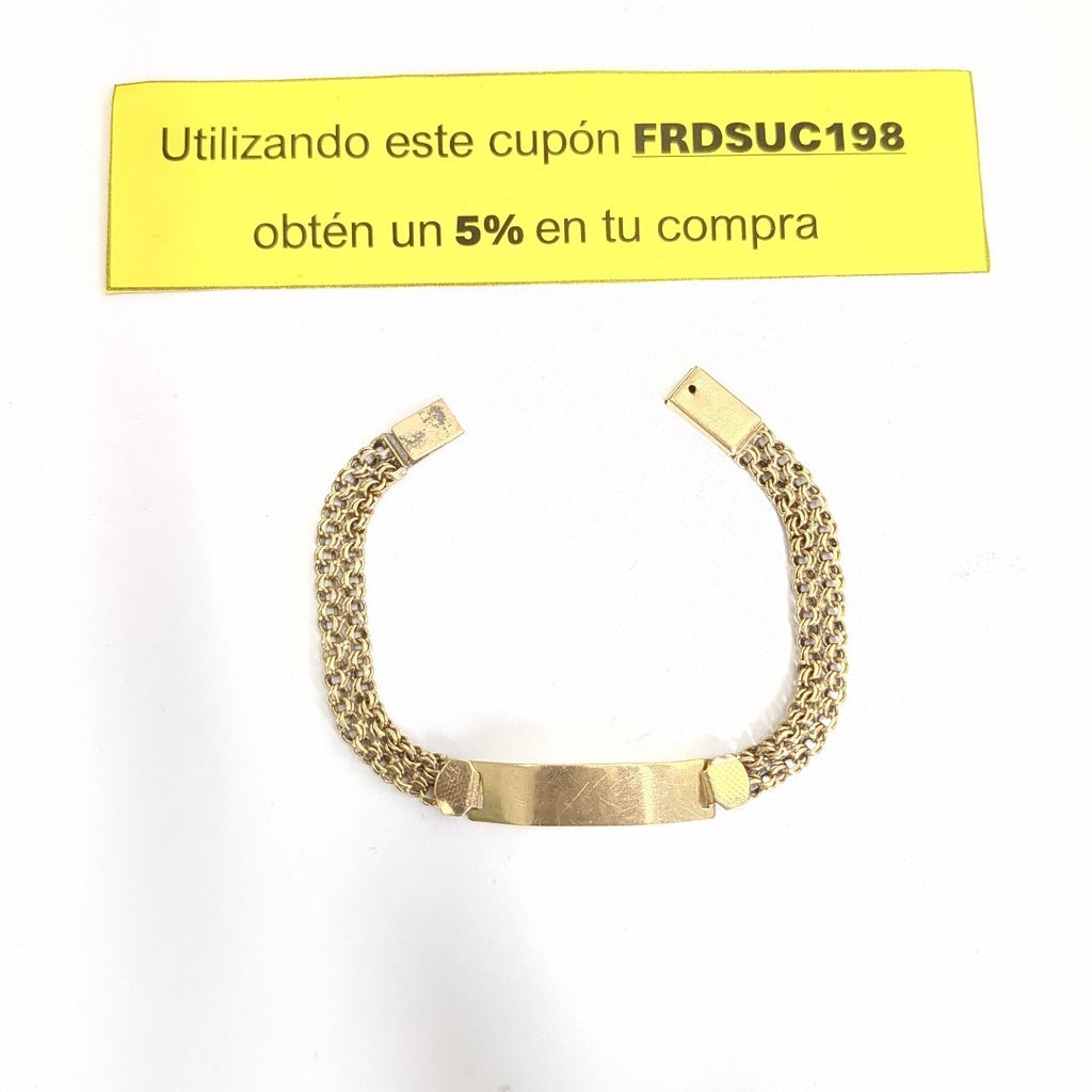 ESCLAVA ORO 10 K 8.2 GRMS (SEMINUEVO)