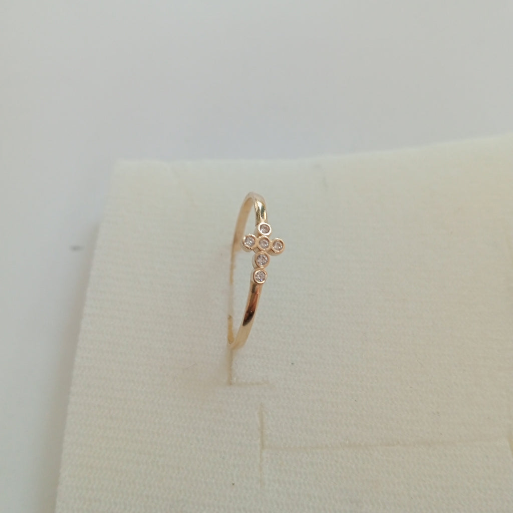 ANILLOS DAMA ORO 14K 0.8 (NUEVO)