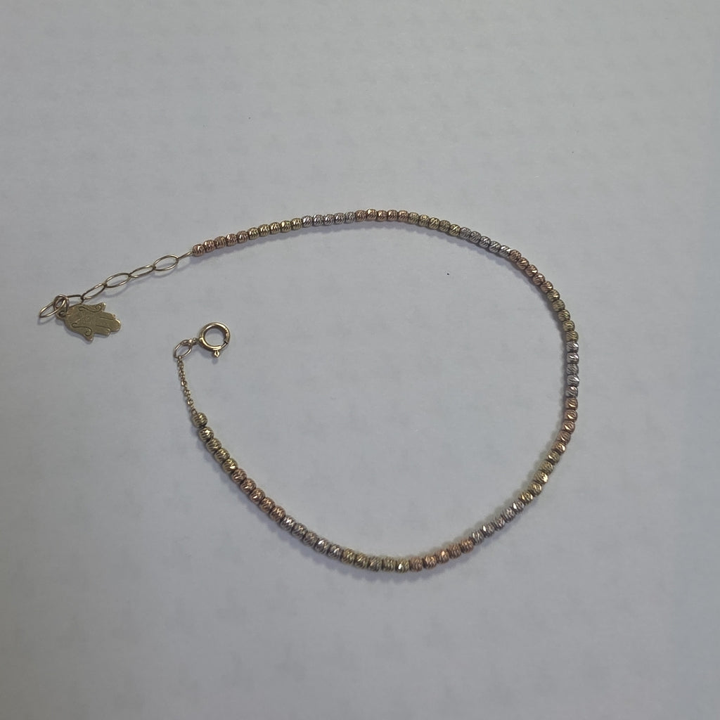 PULSERA ORO, ORO COMBINADO 14 K 2.8 GRMS (SEMINUEVO)
