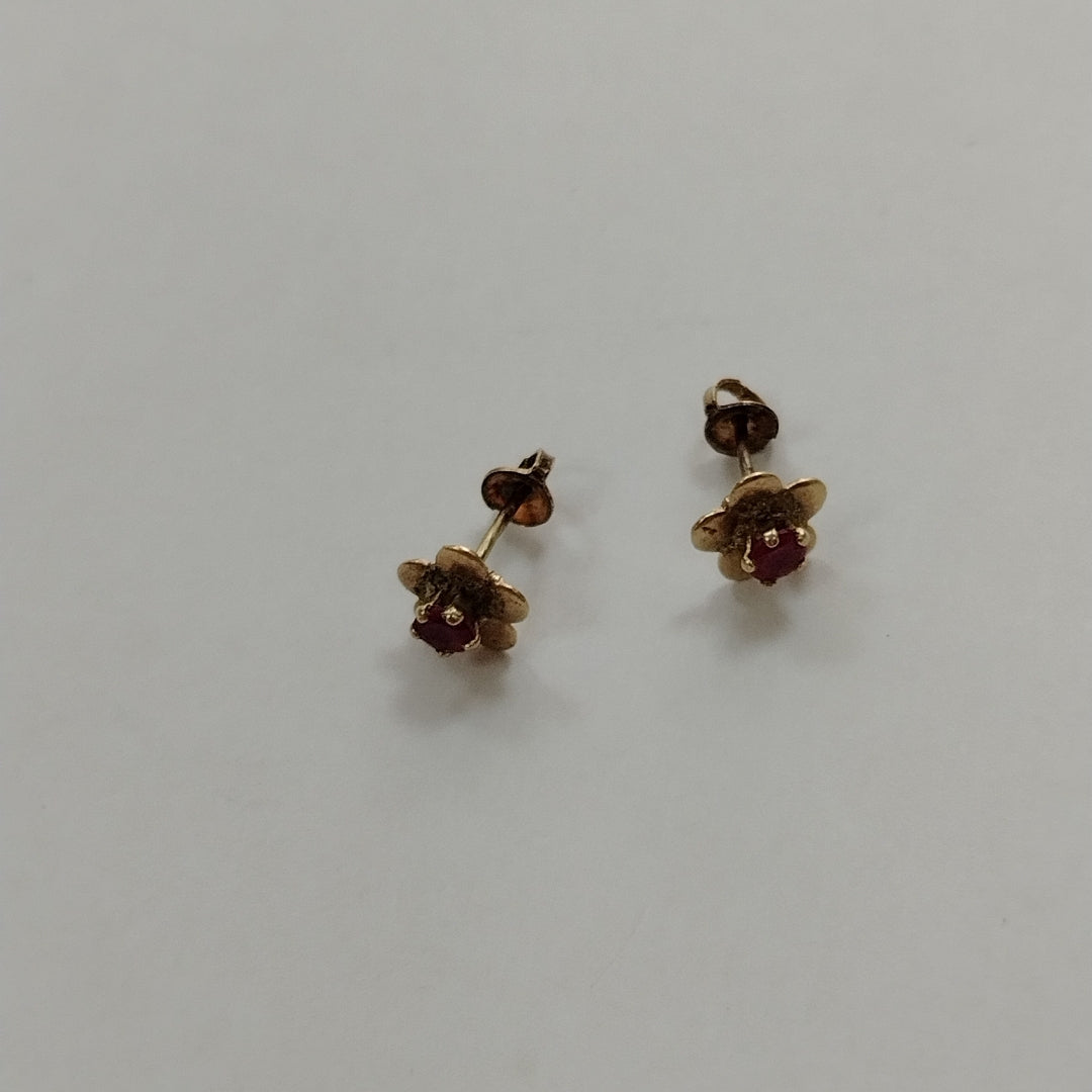 BROQUELES PAR ORO 10 K 0.5 GRMS (SEMINUEVO)