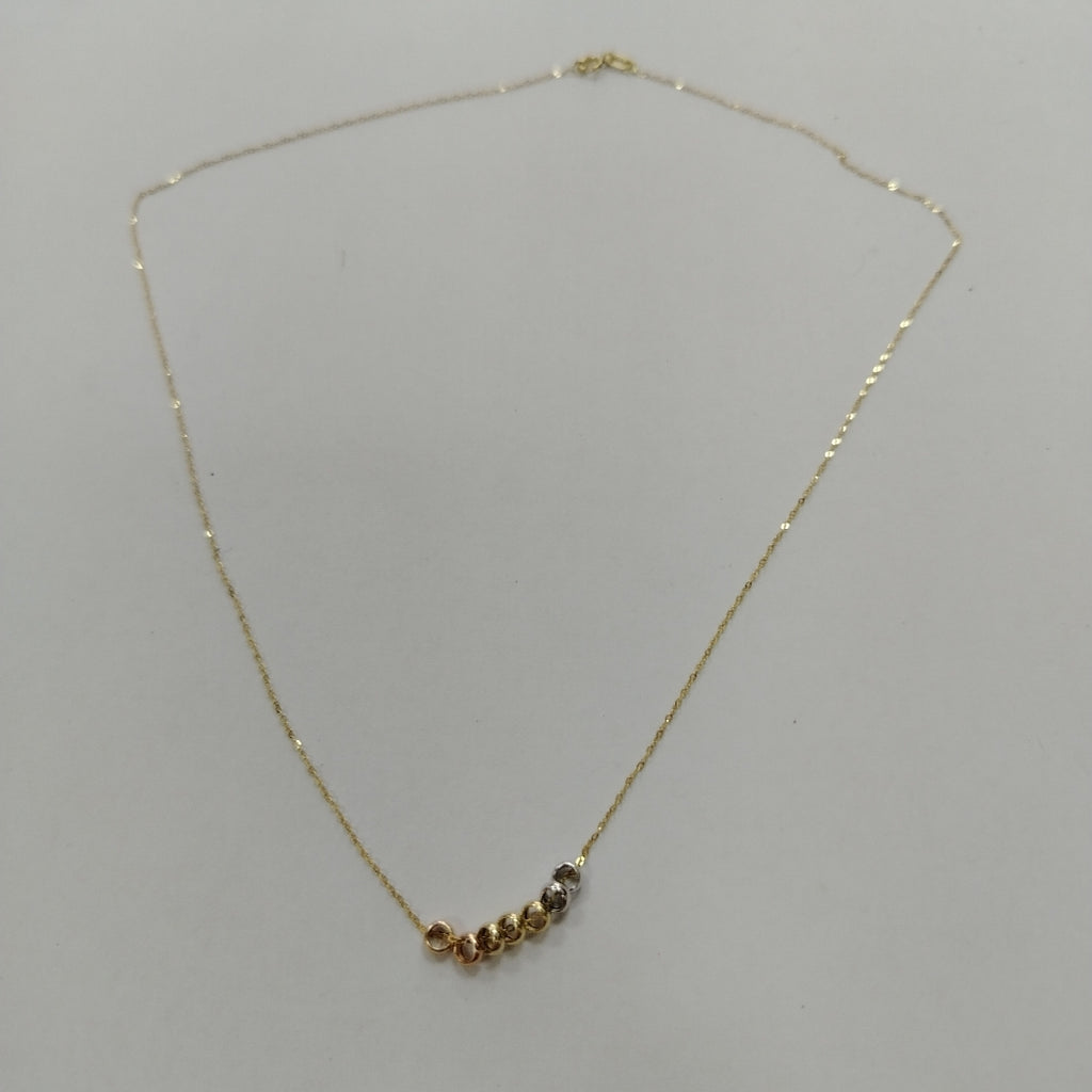 GARGANTILLA ORO 14 K 0.7 GRMS (SEMINUEVO)