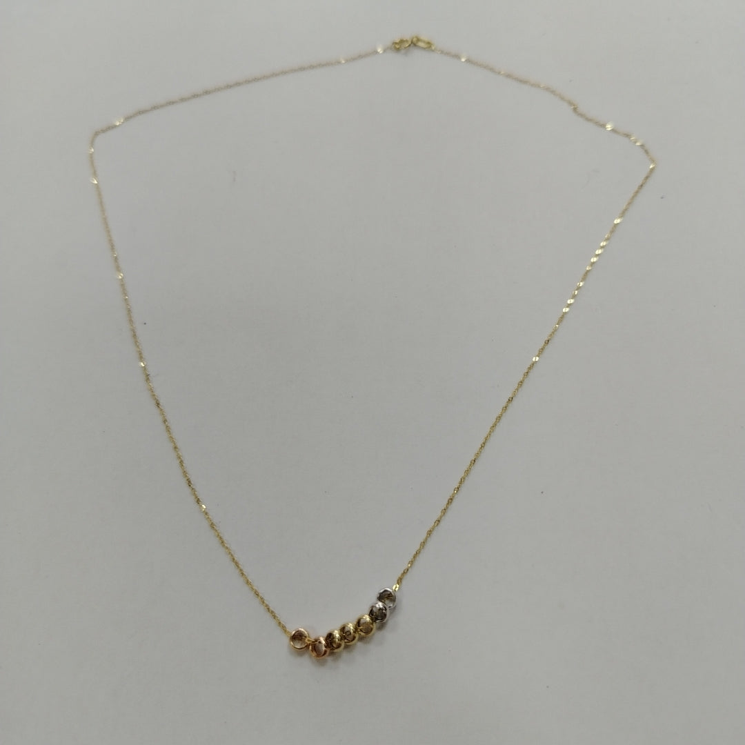 GARGANTILLA ORO 14 K 0.7 GRMS (SEMINUEVO)