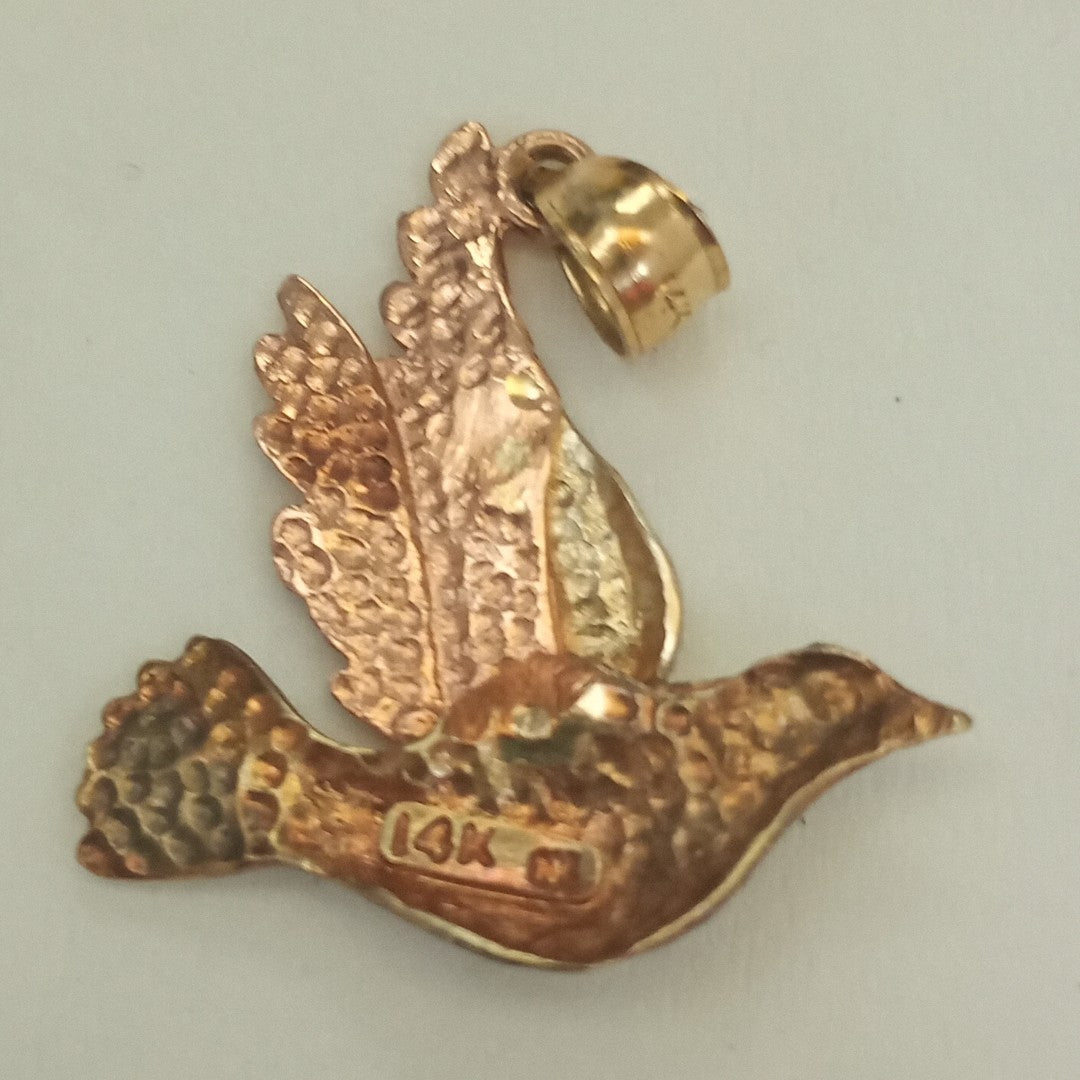 DIJE ORO COMBINADO 14 K 2,30 GRMS (SEMINUEVO)