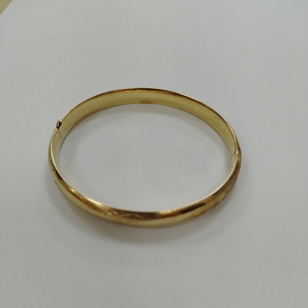 PULSERA RIGIDA ORO 14 K 10.7 GRMS (SEMINUEVO)