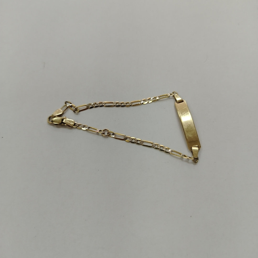 ESCLAVA ORO, RODIADO 10 K 2.3 GRMS (SEMINUEVO)