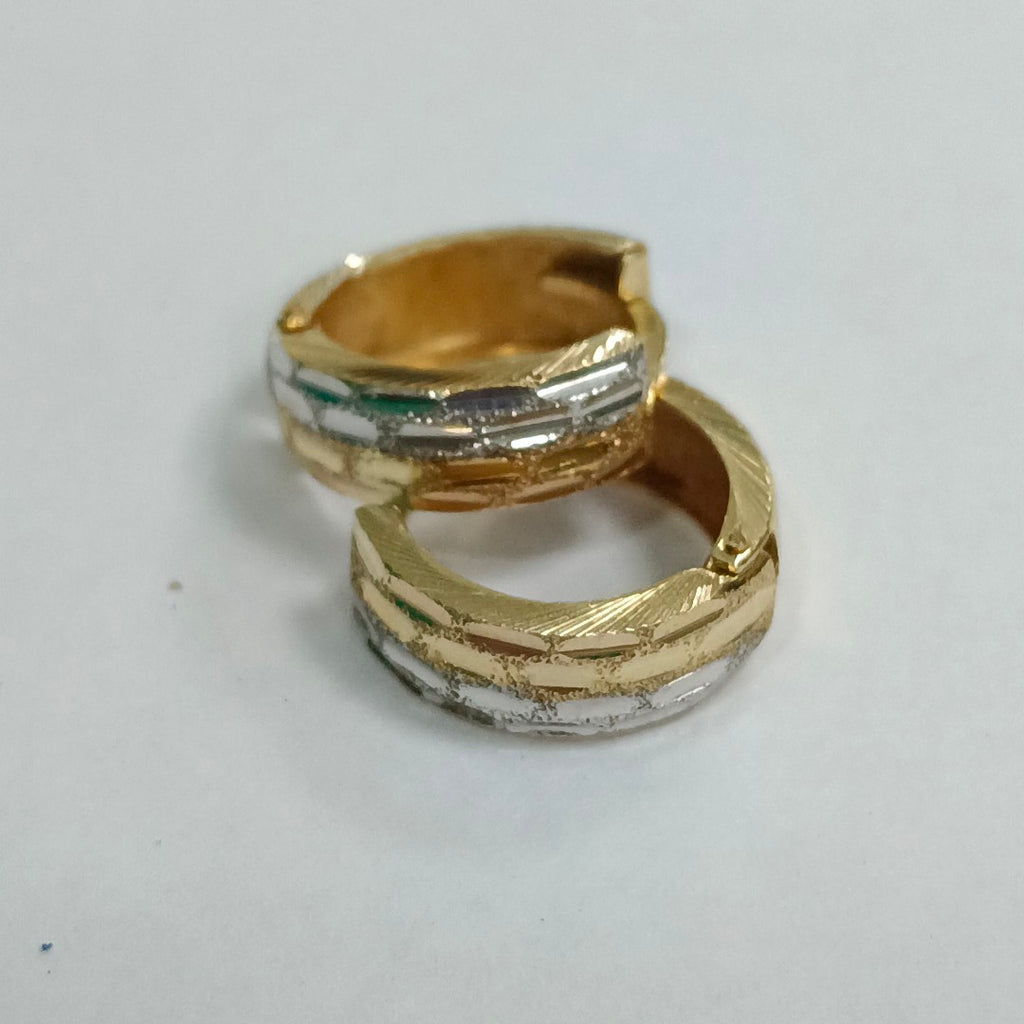 ARRACADAS PAR ORO 14 K 2 GRMS (SEMINUEVO)