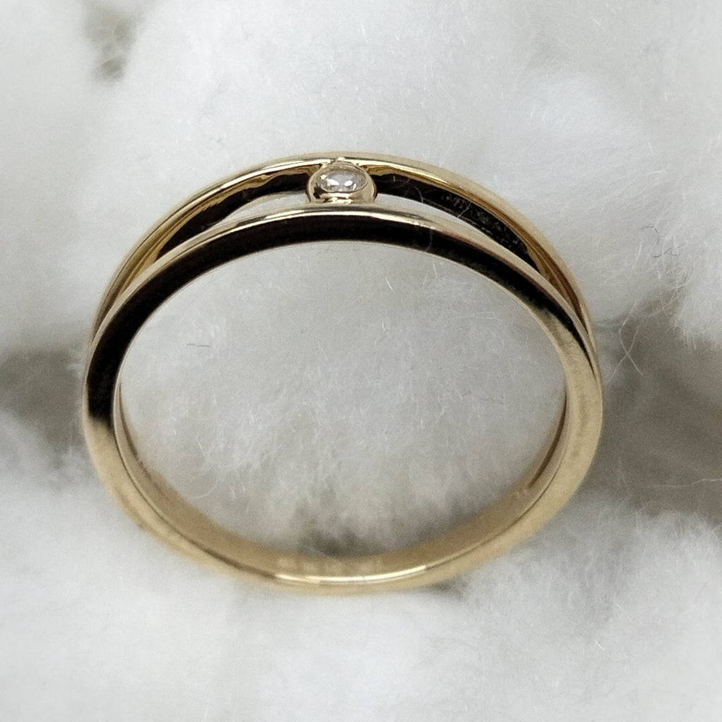 ANILLOS DAMA ORO 14K 1.6 (NUEVO)