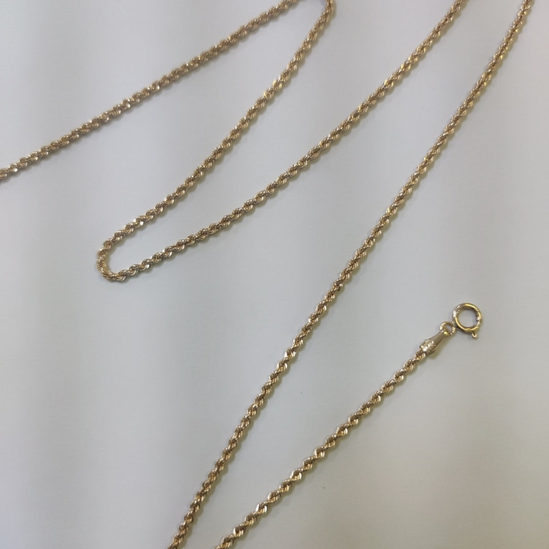 CADENA ORO 14 K 1,40 GRMS (SEMINUEVO)
