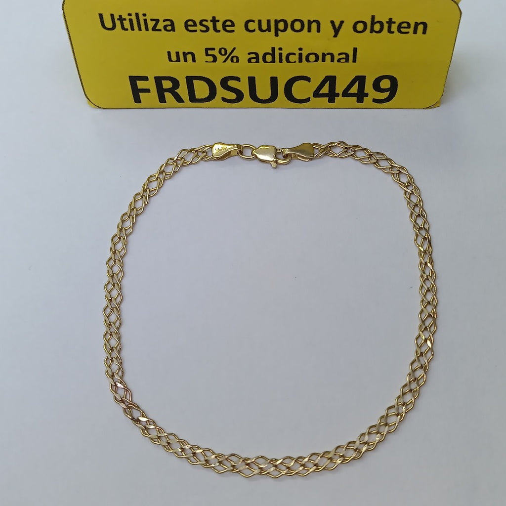 PULSERA ORO 14 K 1.6 GRMS (SEMINUEVO)