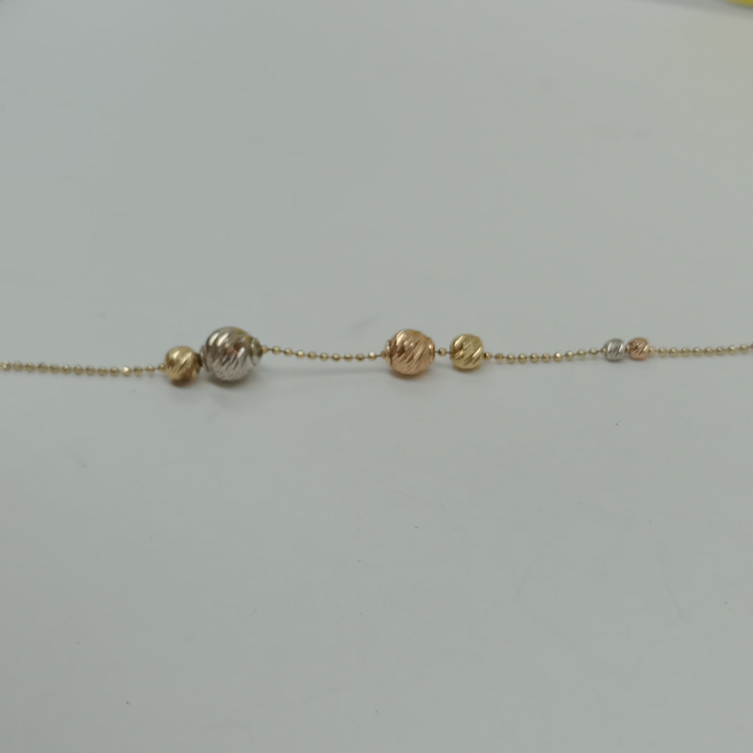 PULSERA ORO 14 K 2.3 GRMS (SEMINUEVO)