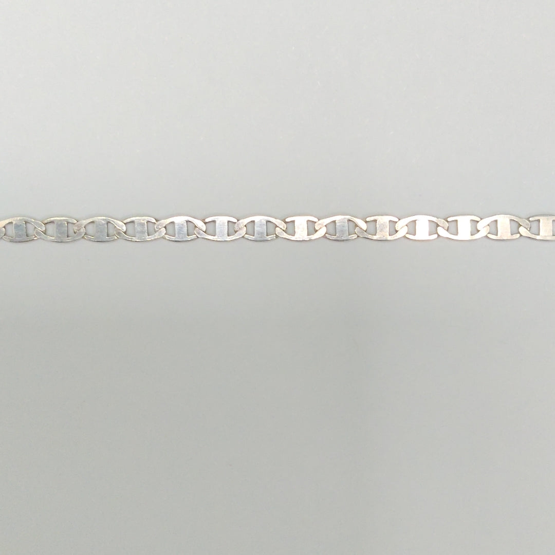 CADENA TEJIDO ESPEJO PLATA .925 60 CM 4.4 GR (NUEVO)