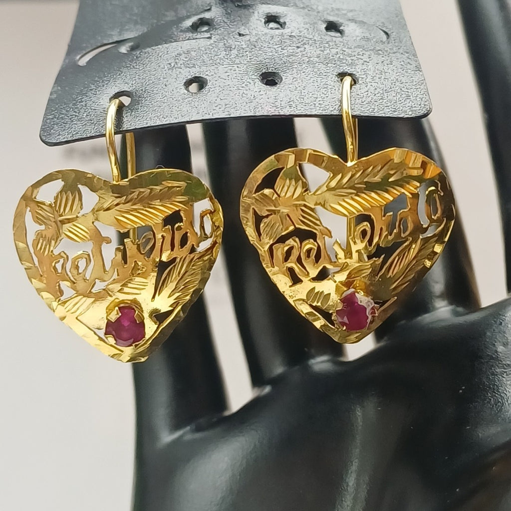 ARETES PAR ORO 10 K 2.5 GRMS (SEMINUEVO)