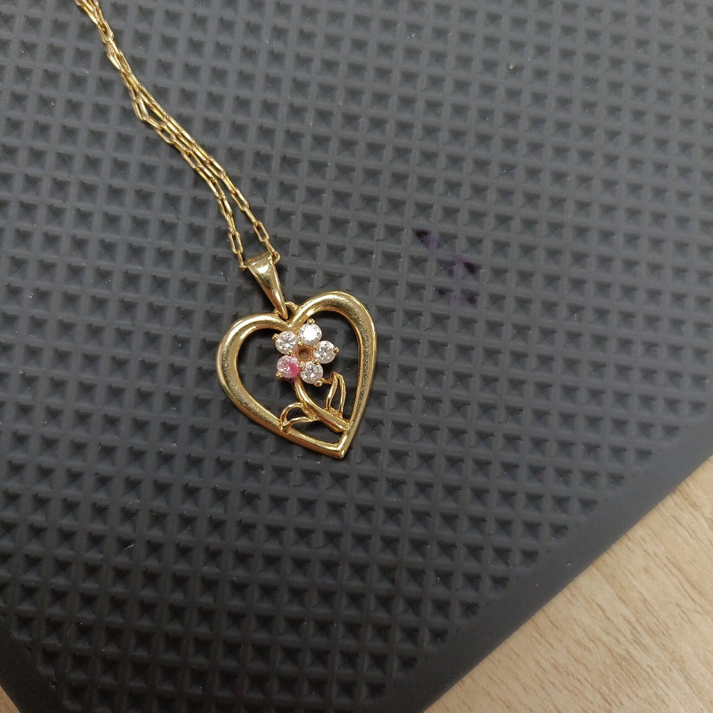 CADENA, DIJE ORO 14 K 3.4 GRMS (SEMINUEVO)