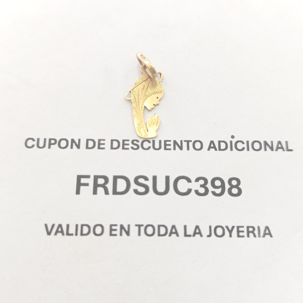 DIJE ORO 10 K 0.9 GRMS (SEMINUEVO)