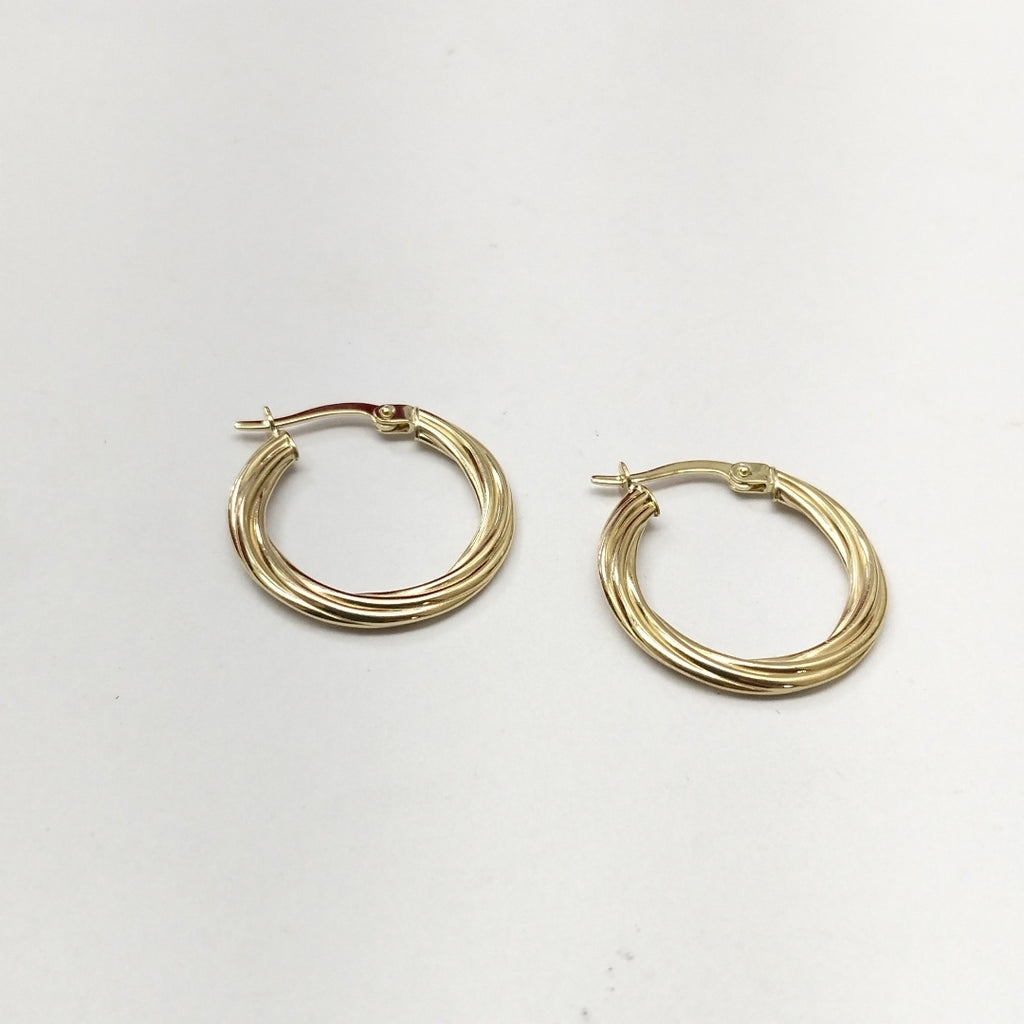 ARRACADAS ORO 14K 1.5 (NUEVO)