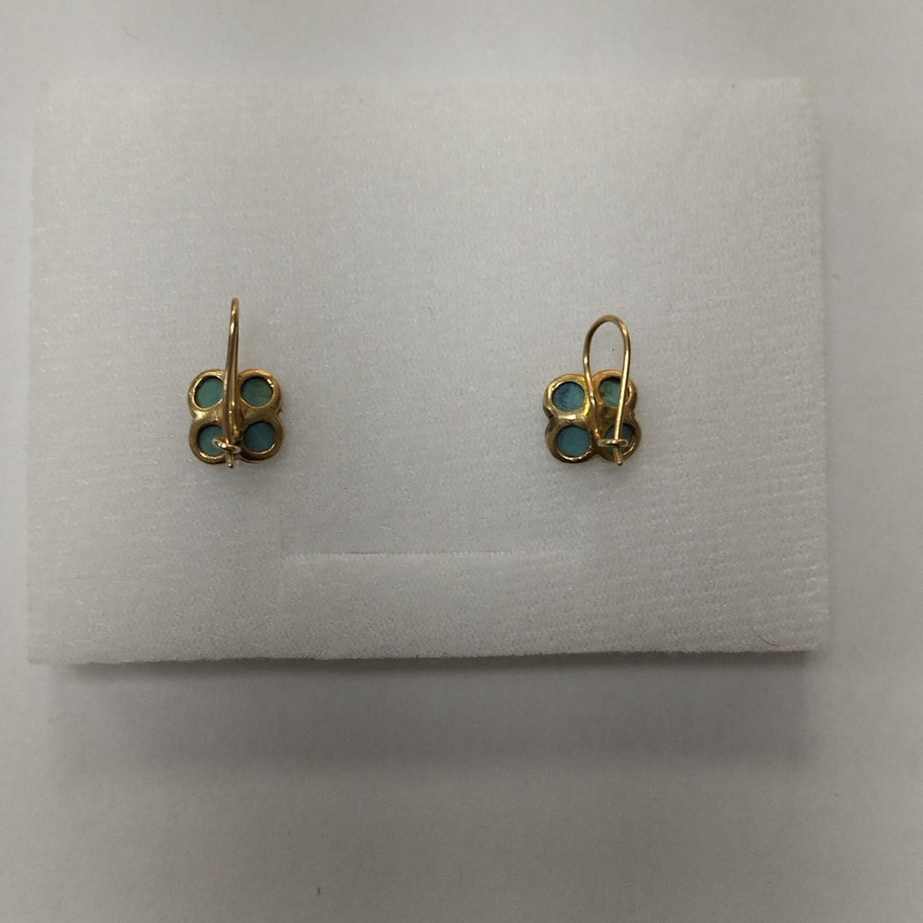 ARETES PAR ORO 14 K 1.9 GRMS (SEMINUEVO)