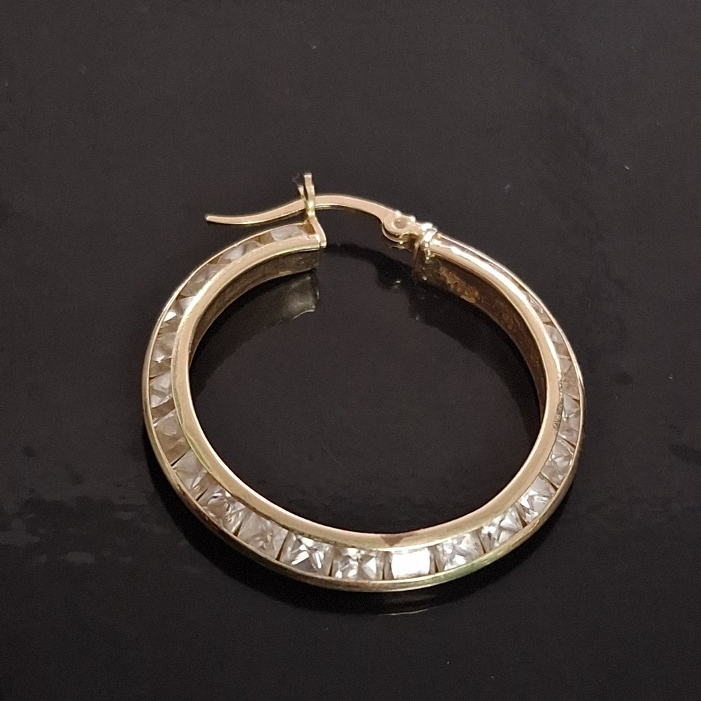 ARRACADAS PAR ORO 14 K 5.5 GRMS (SEMINUEVO)