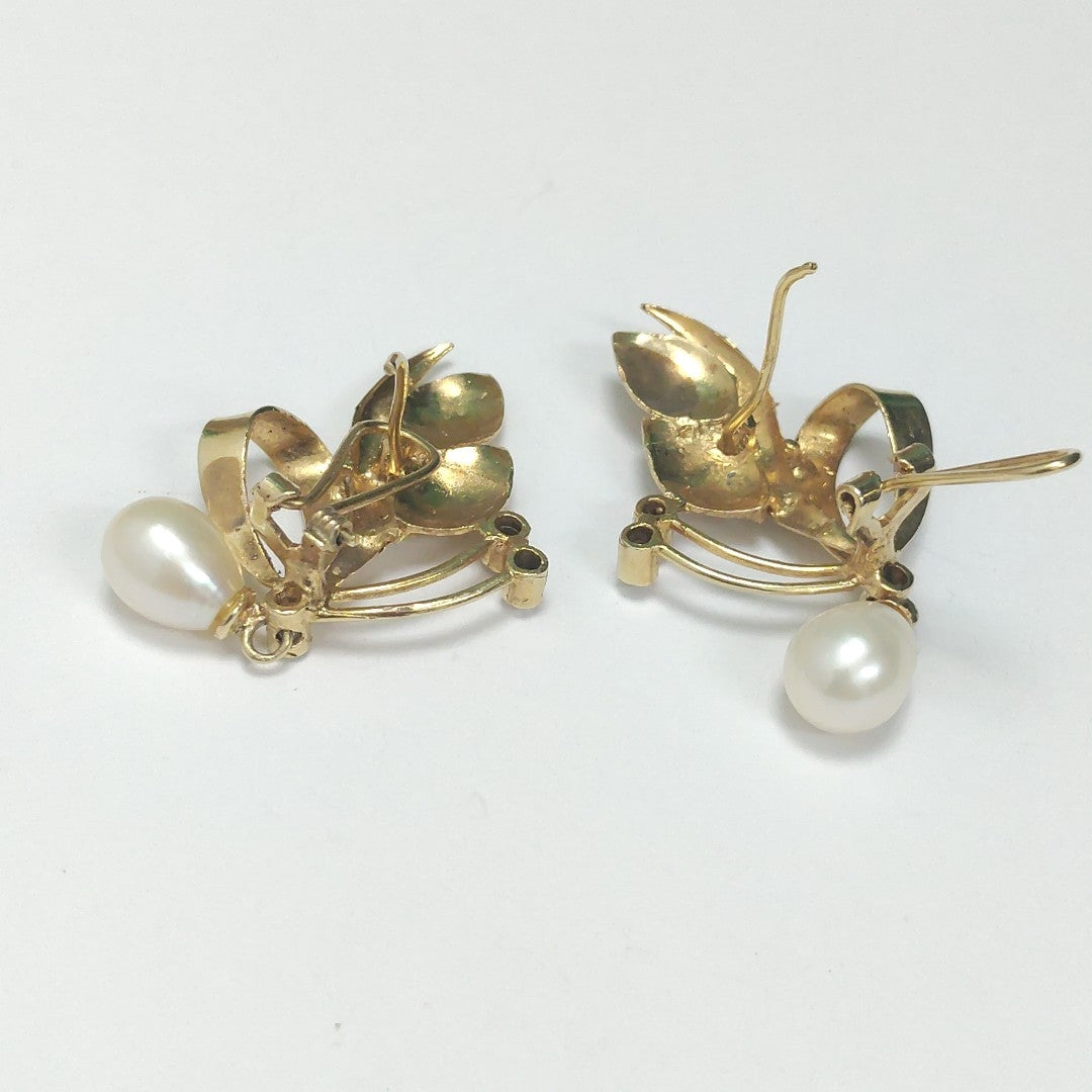 ARETES PAR ORO 14 K 6 GRMS (SEMINUEVO)